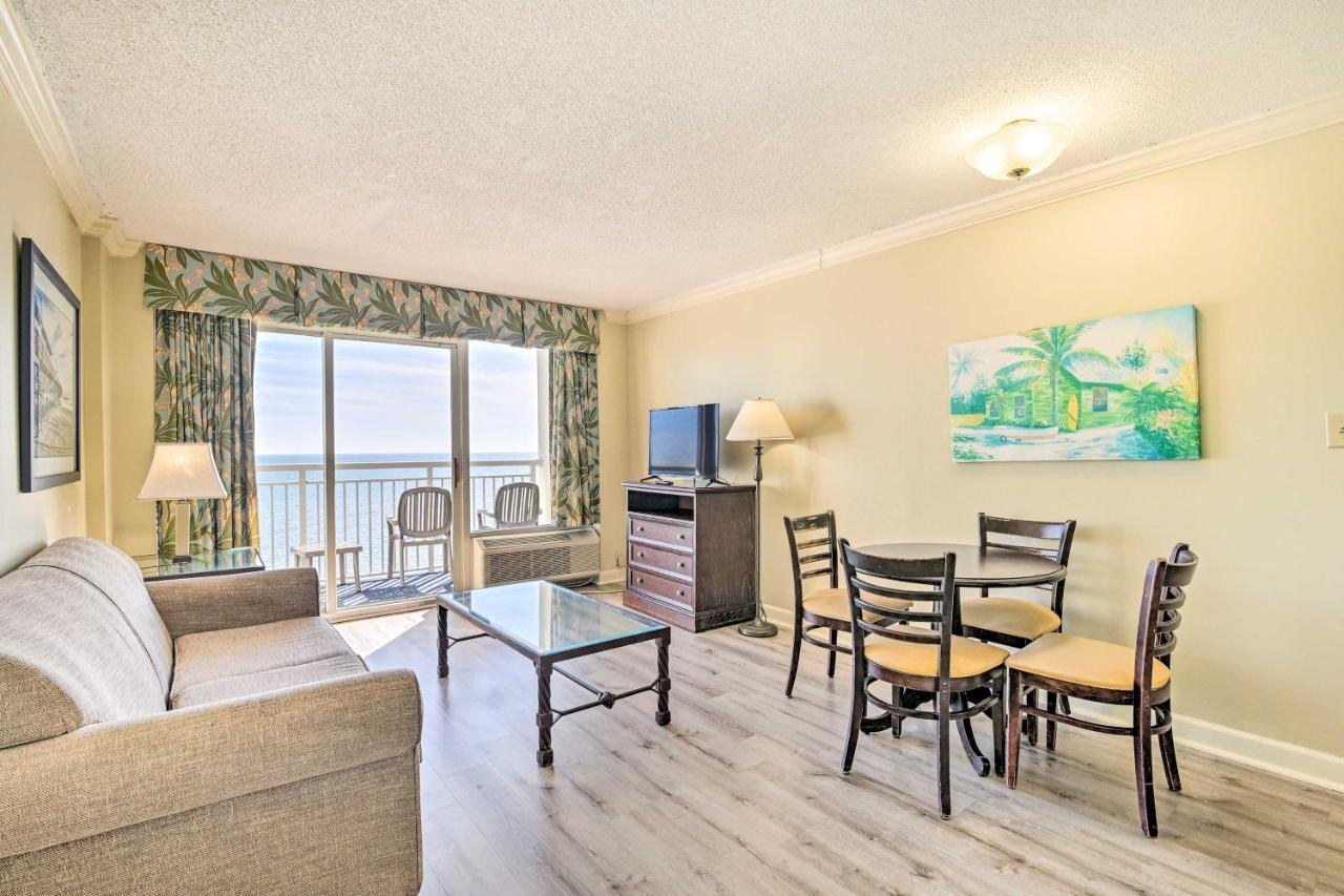 Oceanfront Myrtle Beach Condo With Balcony! Dış mekan fotoğraf