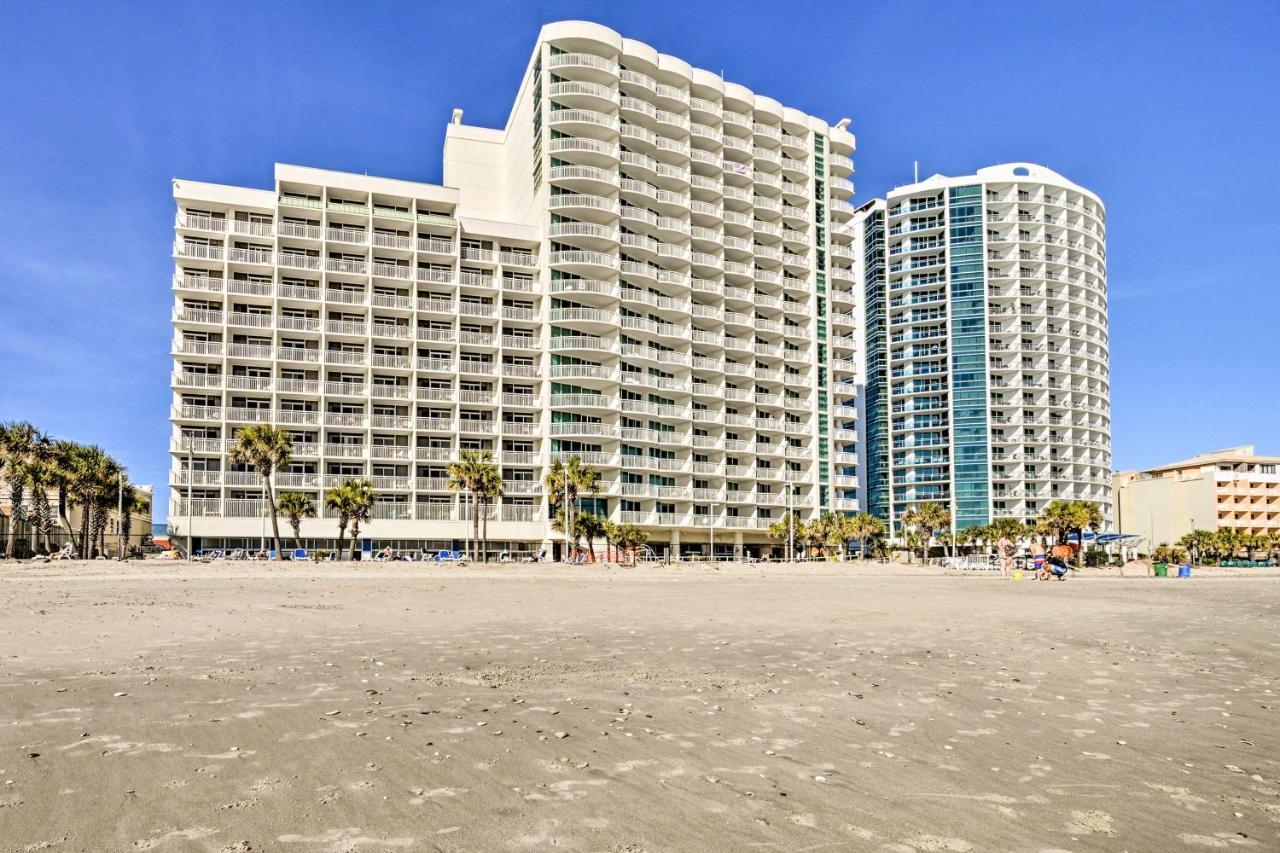 Oceanfront Myrtle Beach Condo With Balcony! Dış mekan fotoğraf