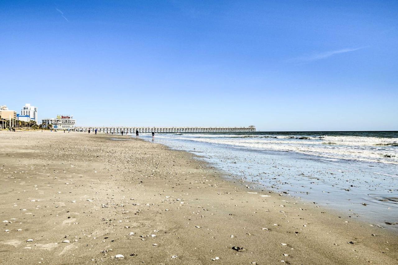 Oceanfront Myrtle Beach Condo With Balcony! Dış mekan fotoğraf